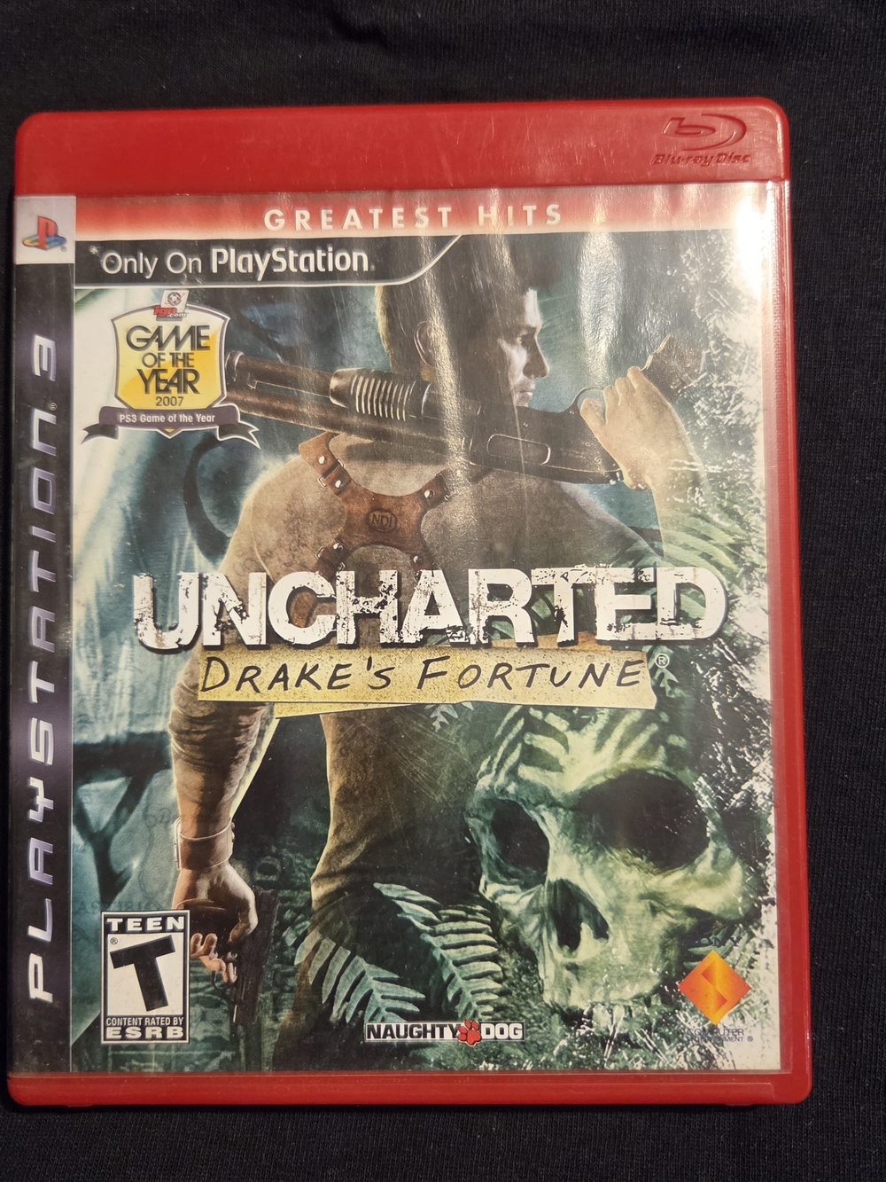Uncharted: Drake's Fortune — Red Case PS3 Game